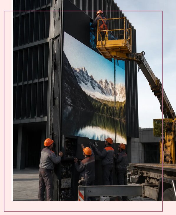 Размещение DOOH рекламы в Кемерово на цифровых экранах